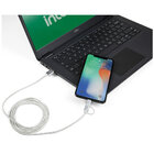 Cabo Usb Para Micro Usb E Usb-c 1,5m Pvc Nylon Intelbras