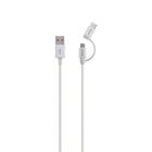 Cabo Usb Para Micro Usb E Usb-c 1,5m Pvc Nylon Intelbras