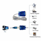 Cabo Usb Rs232 9 Pinos Db9 Serial Fêmea