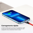 Cabo Usb Ugreen Usb C P/lightning Max 3a 1metro Vermelho