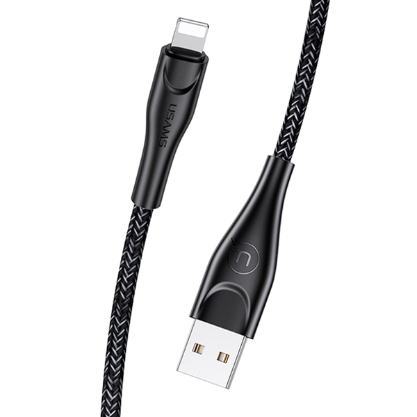 Cabo Usb Usams Usb A Pra Lightning Máx. 2a 1 Metro Preto