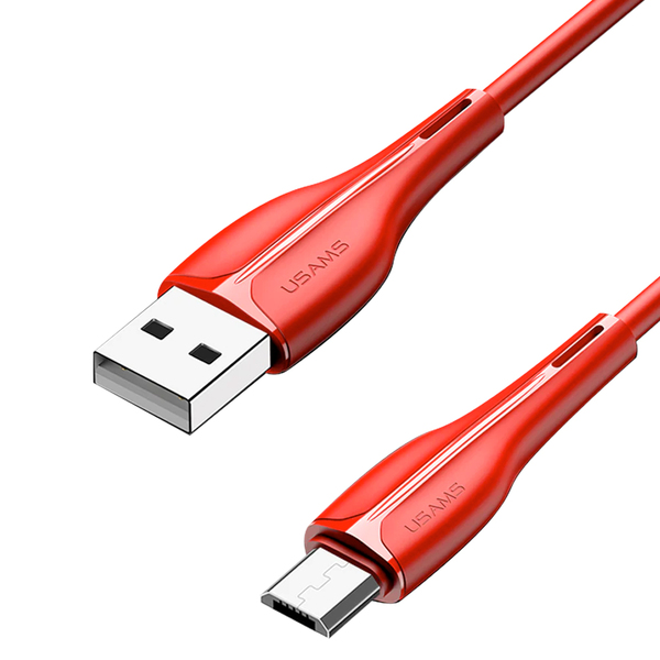 Cabo Usb Usams Usb A Pra Micro Usb Máx. 2a 1 M Vermelho