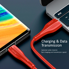 Cabo Usb Usams Usb A Pra Tipo C Máx. 2a 1 Metro Vermelho