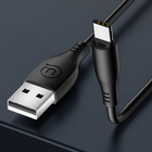 Cabo Usb Usams Usb Tipo A Pra Tipo C Máx 2a 1metro Preto