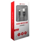 Cabo Usb X Micro Usb 1m 2a Cb-m11bk Preto C3 Tech