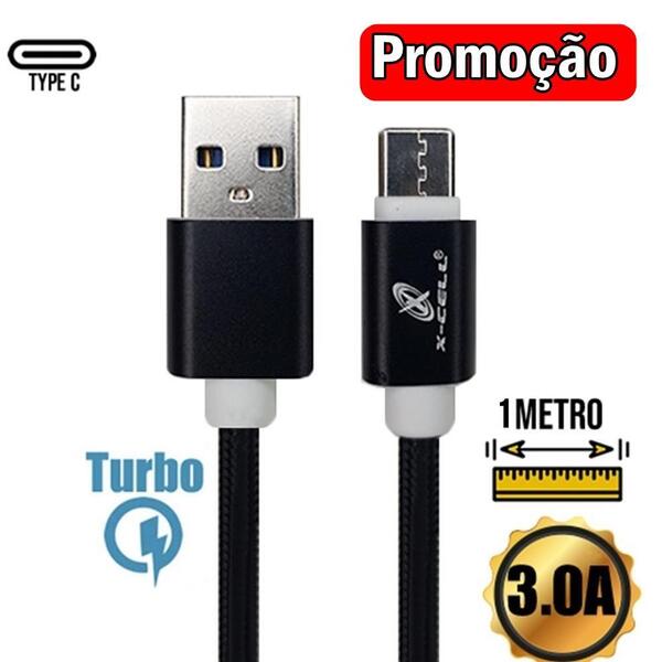 Cabo Usb X Tipo C 1m Em Malha X-cell *