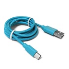 Cabo Usb X Usb-c 1m 2a Cb-c11bl Azul C3plus C3 Tech