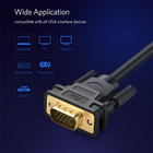 Cabo Vga Ugreen Macho Cabo De Vídeo Resolução 1080p 1.5m