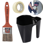 Caçamba De Mão Para Pintura 2l Com Clip Magnético + Pincel Tr