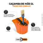 Caçamba de Mão Pro 2L Tigre