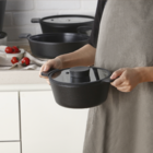 Caçarola 20cm - Indução, Neoflam, Vulkan, Cor Preto, Alumínio