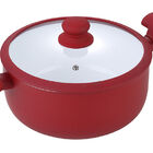 Caçarola 22cm 3,5l De Alumínio Hauskraft Carmin Para Indução