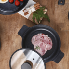 Caçarola 24cm - Indução, Neoflam, Vulkan, Cor Preto, Alumínio