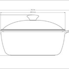 Cacarola 26cm 5 0l Lyon Dourado Aluminio Com Revestimento Ant