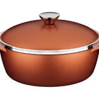 Cacarola 26cm 5 0l Lyon Dourado Aluminio Com Revestimento Ant