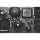 Cacarola 26cm 5 0l Lyon Grafite Aluminio Com Revestimento Ant