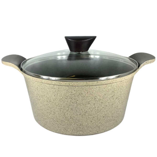 Caçarola 28cm/6,3l Com Revestimento Cerâmico - Marble - Neofl