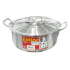Caçarola 7,7 Litros Alumínio Linha Hotel Nr28 Eirilar Prata 7