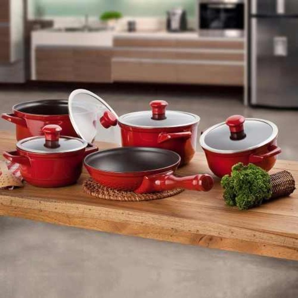 Caçarola Alta Duo 24 Cm 7 L Pomodoro Ceraflame | Leroy Merlin