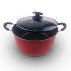 Caçarola A Dona Chefa Vermelha Grande Família Com Diâmetro 30