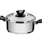 Caçarola Aço Inox 2,90 L Solar Prata Tramontina