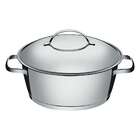 Caçarola Aço Inox 2 Alças 3,30 L Allegra Prata Tramontina