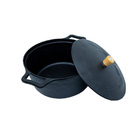 Caçarola Alça De Ferro Tampa De Ferro 4 0 Litros