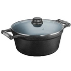 Caçarola Alça Espiral Tampa Vidro 3 0 Litros 23 Cm