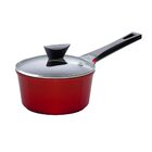 Caçarola Alum 18cm C Revest Ceramico Vermelho