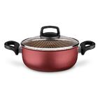 Caçarola Alumínio Antiaderente Cereja Flora N 20 Mta Cód. 8693