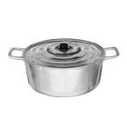 Cacarola Aluminio Batido Nr 38 Aluminio Jalice 1-01-38