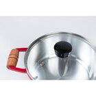 Caçarola Alumínio Fundido N32 Vermelho Cava