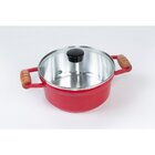 Caçarola Alumínio Fundido N32 Vermelho Cava