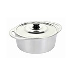 Caçarola Alumínio Fundido Polido Alça Inteiriça Carola 50cm