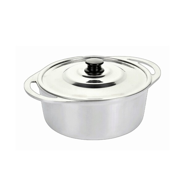 Caçarola Alumínio Fundido Polido Alça Inteiriça Carola 55cm