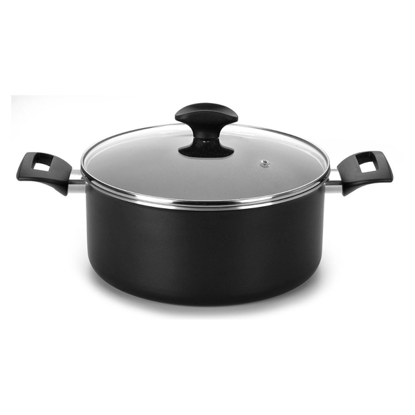 Caçarola Antiaderente 20 Cm Preto Matte Amora Multiflon 62220