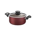 Caçarola Antiaderente 2 1 L Paris Vermelha Tramontina