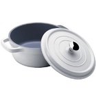 Caçarola Antiaderente Branca 6 8l Hercules Pa9000-28c