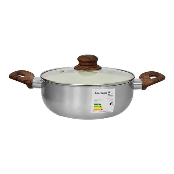Caçarola Antiaderente Cerâmica De Indução New York 24cm - Cas