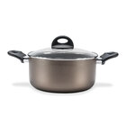 Caçarola Antiaderente Com Tampa 22 Cm Mint Fendi Brinox 7060/