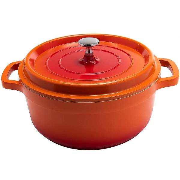 Caçarola Antiaderente Laranja 4 3l Hercules Pa9000-24l