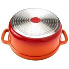 Caçarola Antiaderente Laranja 6 8l Hercules Pa9000-28l