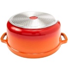 Caçarola Antiaderente Laranja 6 8l Hercules Pa9000-28l