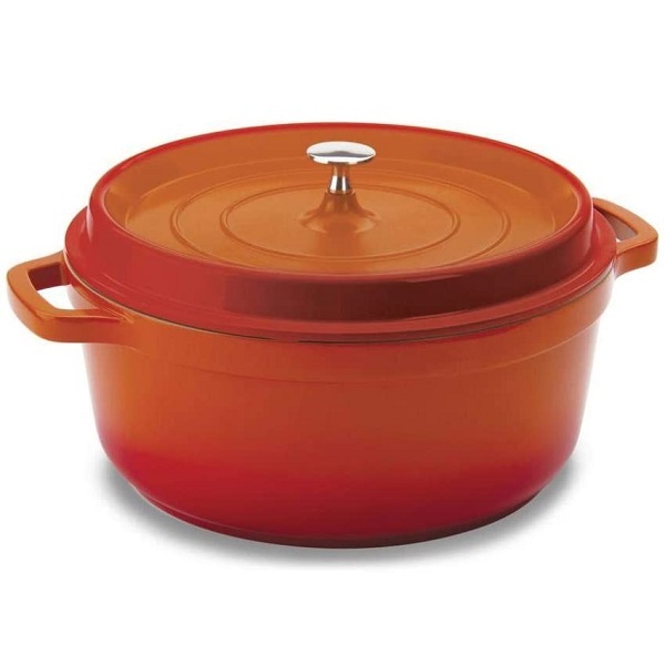 Caçarola Antiaderente Laranja 6 8l Hercules Pa9000-28l