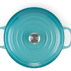 Caçarola Buffet 30 Cm Signature, Azul Caribe- Le Creuset