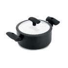 Caçarola Cerâmica Hercules 18cm Preta