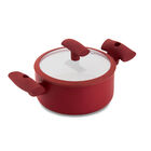 Caçarola Cerâmica Hercules 20cm Vermelha