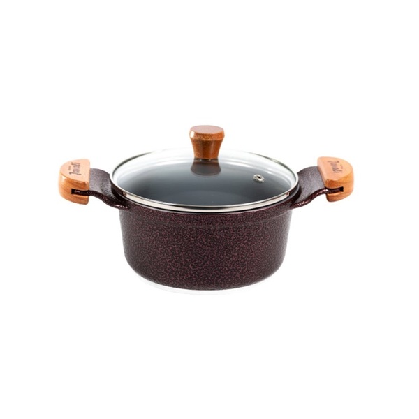 Caçarola Cereja Antiaderente Em Cerâmica Javali Am 22cm