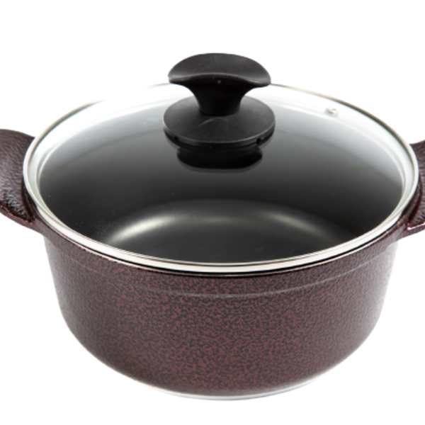 Caçarola Cereja Teflon Antiaderente Titanium Javali Aa 20cm