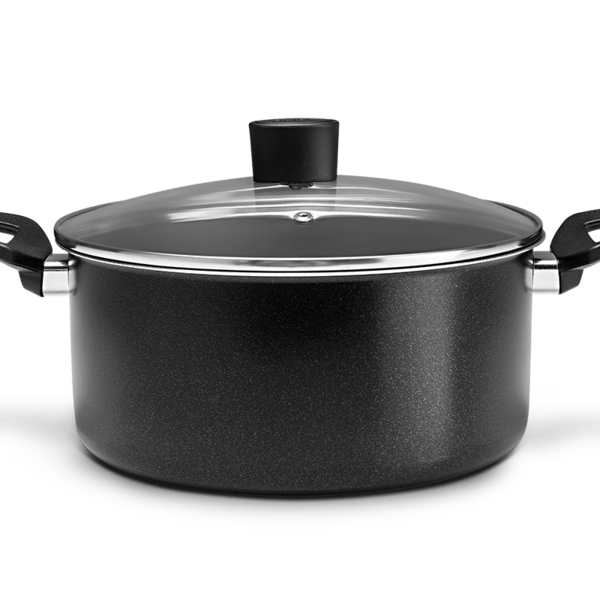 Caçarola Com Tampa 3 4 Litros - Ebony - Brinox 22 X 10 Cm 3 4